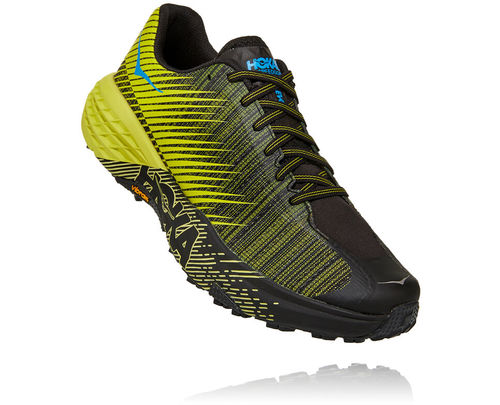 Hoka One One Dame Evo Speedgoat Trail Løpesko Citrus/Svart Norge-37KIJ